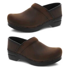 Dansko Personalized Professional Antique Brown Oiled -Modern Step Wear Store 0006433 professional antique brownblk personalize