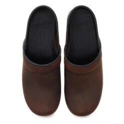 Dansko Personalized Professional Antique Brown Oiled -Modern Step Wear Store 0006444 professional antique brownblk personalize