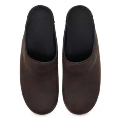 Dansko Personalized Karl Antique Brown/Black -Modern Step Wear Store 0006474 karl antique brownblack sole personalize