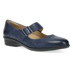 Dansko Collette Navy Burnished Nubuck