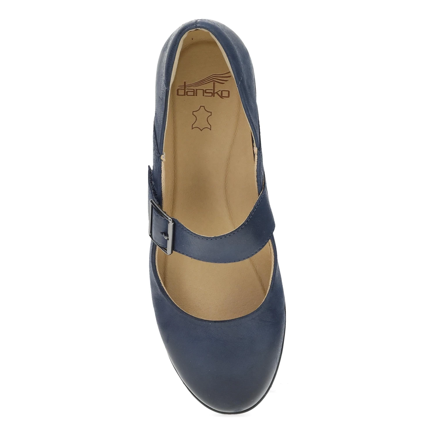 Dansko Collette Wide Navy Burnished Nubuck 7 Dansko Collette Wide Navy Burnished Nubuck - Image 5