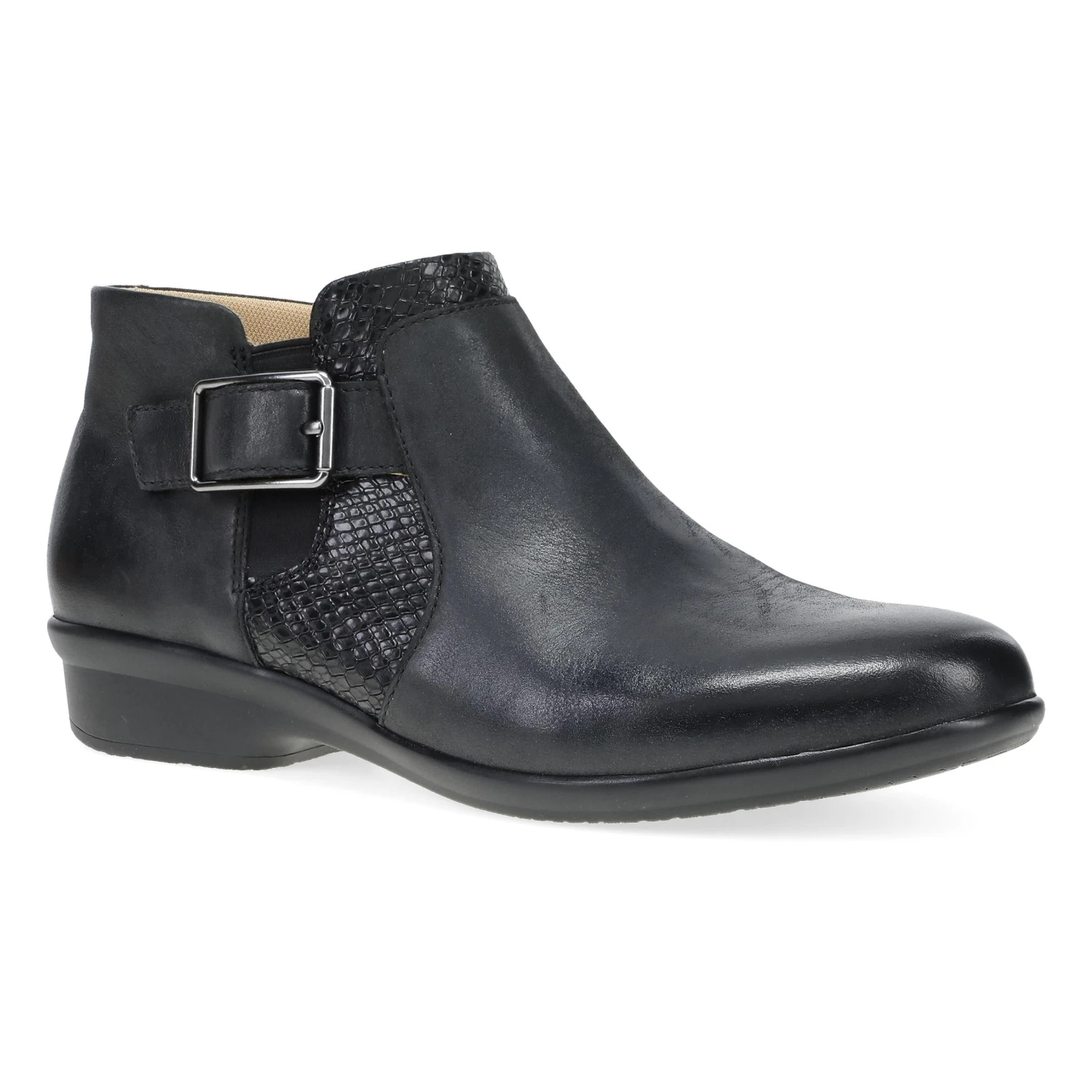 Dansko Carolyn Black Burnished Calf 3 Dansko Carolyn Black Burnished Calf