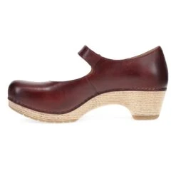 Dansko Lilah Red Waxy Burnished -Modern Step Wear Store 2216041400 SDL