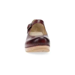 Dansko Lilah Red Waxy Burnished -Modern Step Wear Store 2216041400 VF1