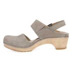 Dansko Lucia Taupe Milled Nubuck -Modern Step Wear Store 2218151400 SDL