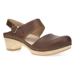 Dansko Lucia Tan Oiled Pull Up