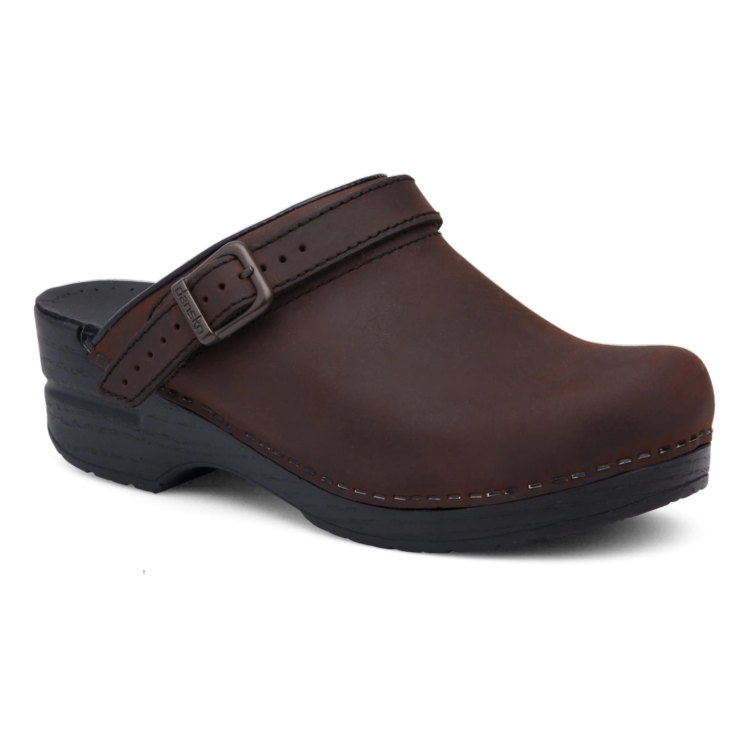 Dansko Ingrid Antique Brown/Black 3 Dansko Ingrid Antique Brown/Black