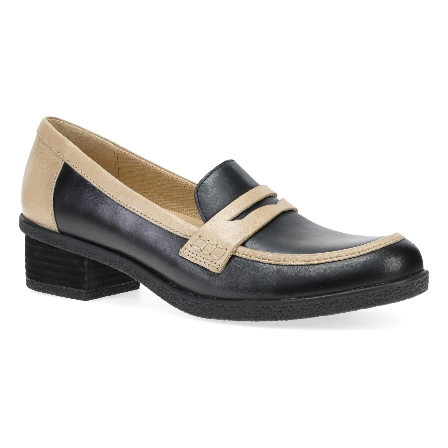 Dansko Danica Black/Dune Waterproof Burnished 3 Dansko Danica Black/Dune Waterproof Burnished