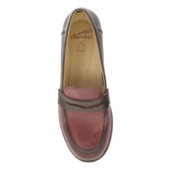 Dansko Danica Plum/Chocolate Waterproof Burnished 18 Dansko Danica Plum/Chocolate Waterproof Burnished -Modern Step Wear Store 2934592300 VIT