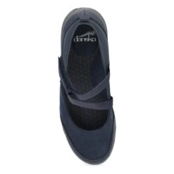 Dansko Primrose Navy Burnished Suede -Modern Step Wear Store 4363750200 VIT
