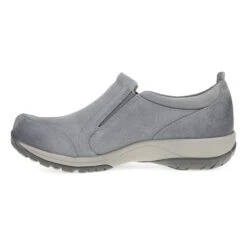 Dansko Pippy Grey Waterproof Burnished Suede -Modern Step Wear Store 4365949400 SDL