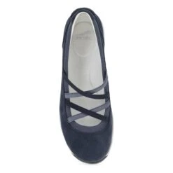Dansko Harper Navy Suede -Modern Step Wear Store 4857759475 VIT