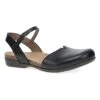 Dansko Rowan Wide Black Waxy Burnished 2 Dansko Rowan Wide Black Waxy Burnished -Modern Step Wear Store 6032475300 PRI