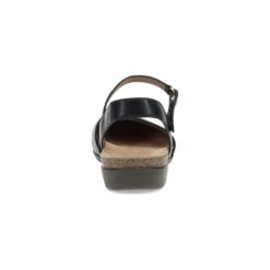 Dansko Rowan Wide Black Waxy Burnished -Modern Step Wear Store 6032475300 VIK