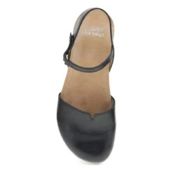 Dansko Rowan Wide Black Waxy Burnished -Modern Step Wear Store 6032475300 VIT