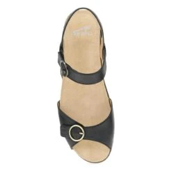 Dansko Candace Black Burnished Nappa -Modern Step Wear Store 7801100300 VIT