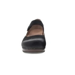 Dansko Beatrice Black Burnished Nubuck -Modern Step Wear Store 9423477800 VF1