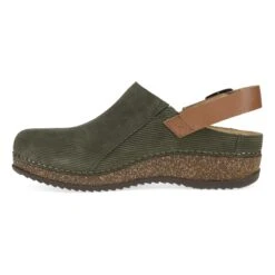 Dansko Merrin Olive Embossed Suede -Modern Step Wear Store 9605825300 SDL