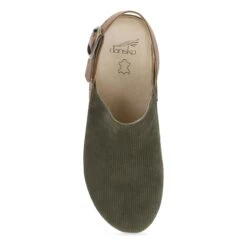 Dansko Merrin Olive Embossed Suede -Modern Step Wear Store 9605825300 VIT