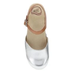 Dansko Sam Silver/Tan Leather -Modern Step Wear Store 9840911400 VIT