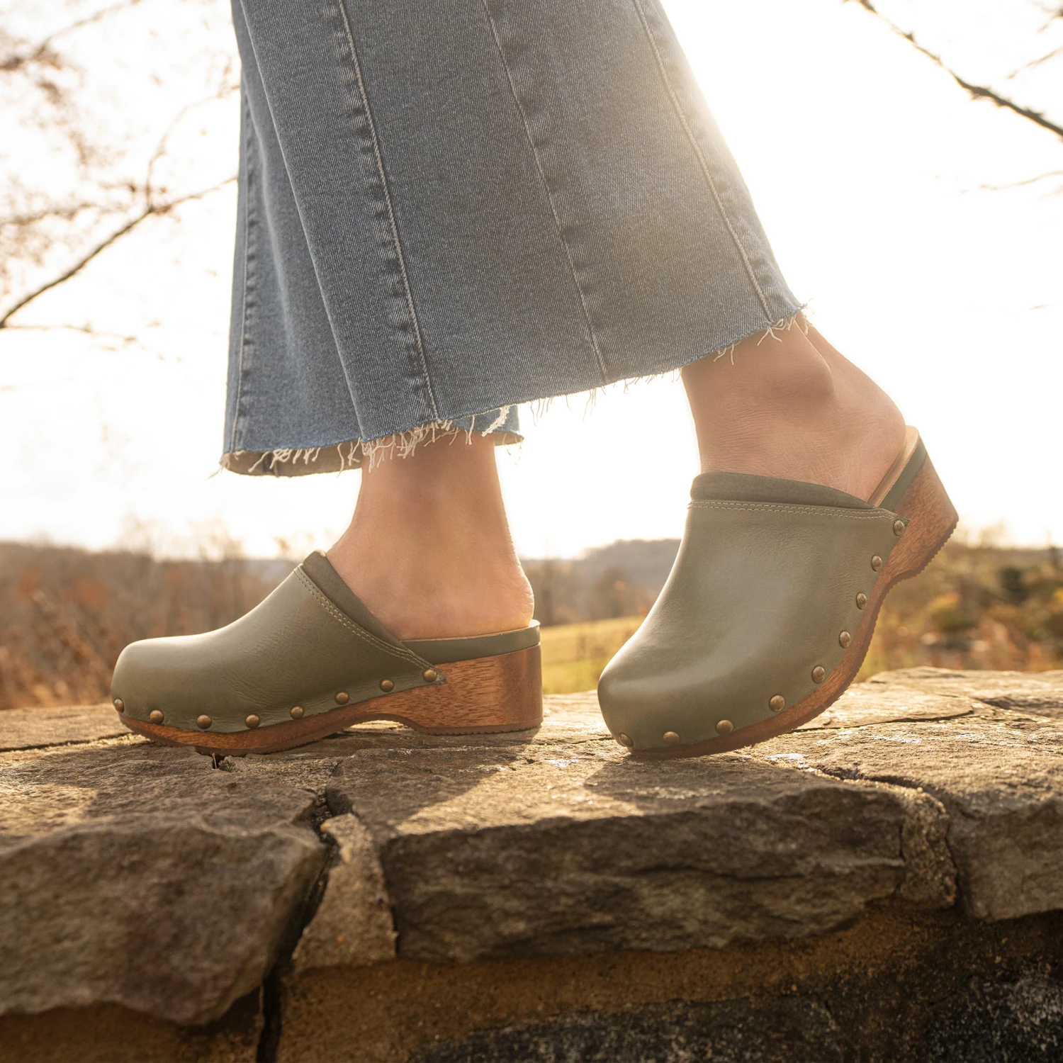 Dansko Andie Olive Calf 4 Dansko Andie Olive Calf - Image 2