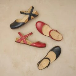 Dansko Christine Red Burnished Nappa -Modern Step Wear Store Christine Red Black PDP 2400x2400 965460f9 2e98 4eec b7ef ffa8ad5a585e