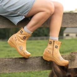 Dansko Jenni Boot Honey Distressed -Modern Step Wear Store F25 Stapled Jenni Boot 67 July25 2400x ef9f2473 fbbe 4c4b 9a32 b8b458df8e14