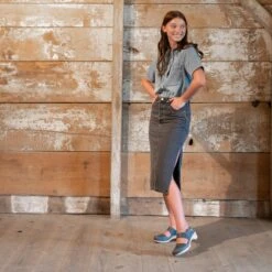 Lucia Denim Oiled Pull Up -Modern Step Wear Store Lucia Denim PDP 1 V2