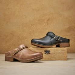 Dansko Millie Tan Waxy Brush Off -Modern Step Wear Store Millie Black Tan PDP 2400x2400 bacb8b62 061a 42ec 89f2 eaf7e3af6f8c 1