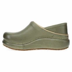 Dansko Platform Pro Green Burnished Nubuck -Modern Step Wear Store PlatformPro Green PDP 2