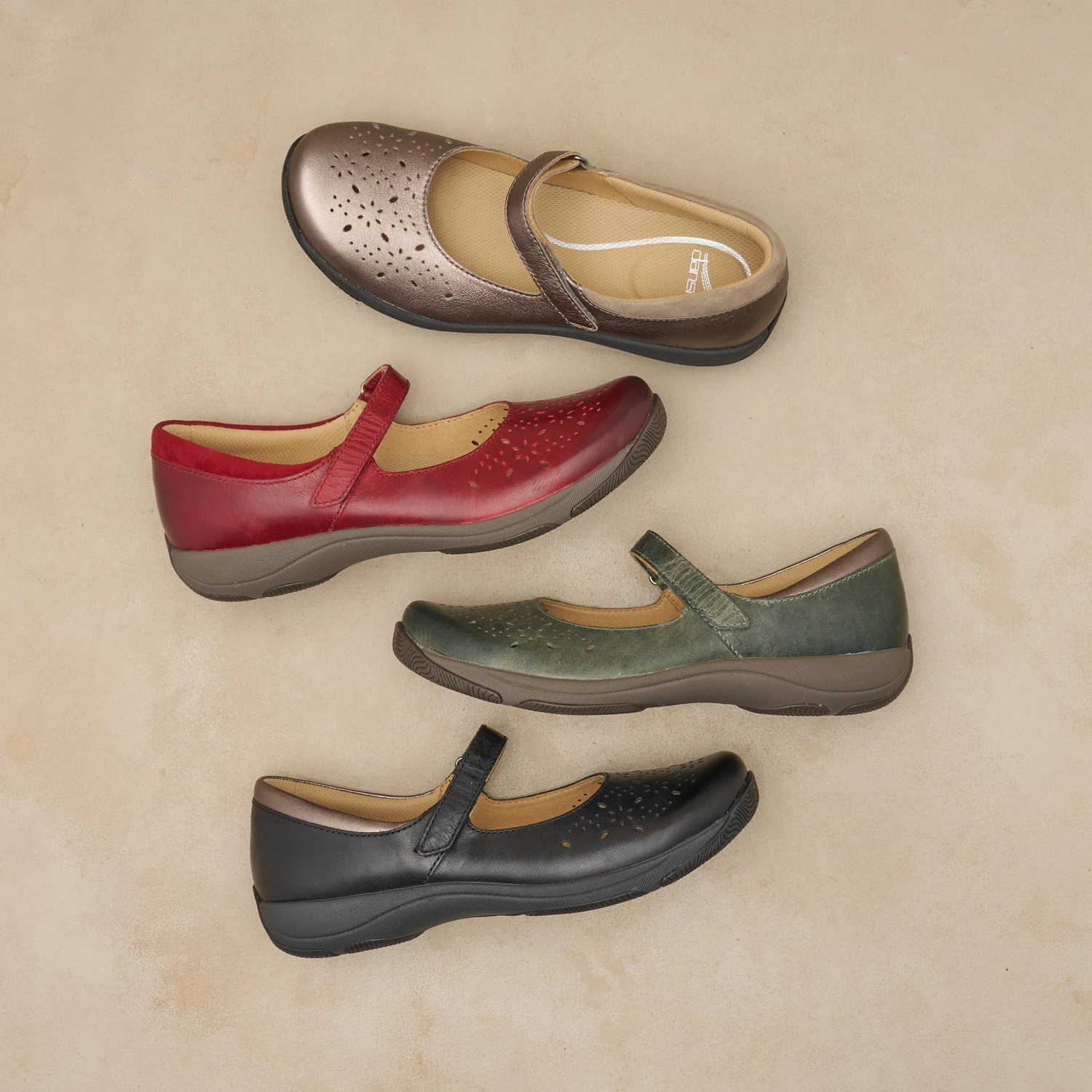 Dansko Stacy Wide Red Waxy Burnished 12 Dansko Stacy Wide Red Waxy Burnished - Image 10