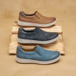 Trent Denim Burnished Suede -Modern Step Wear Store Trent PDP Image 2400x2400 5e044252 026b 4391 bb99 6b650fd4b264